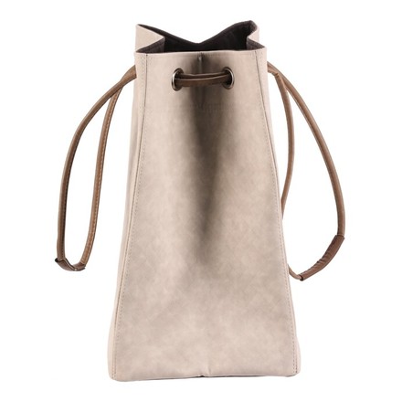 Koš prádelní Autronic Koš prádelní - látkový, stahovací, krémová barva (DT3011 CRM-M) (2)