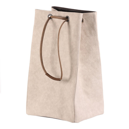 Koš prádelní Autronic Koš prádelní - látkový, stahovací, krémová barva (DT3011 CRM-L)