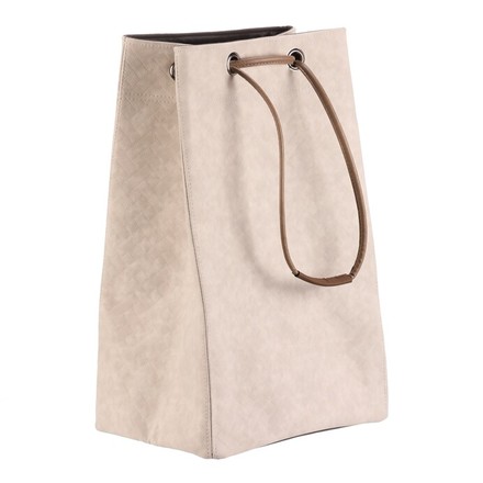 Koš prádelní Autronic Koš prádelní - látkový, stahovací, krémová barva (DT3011 CRM-L) (5)