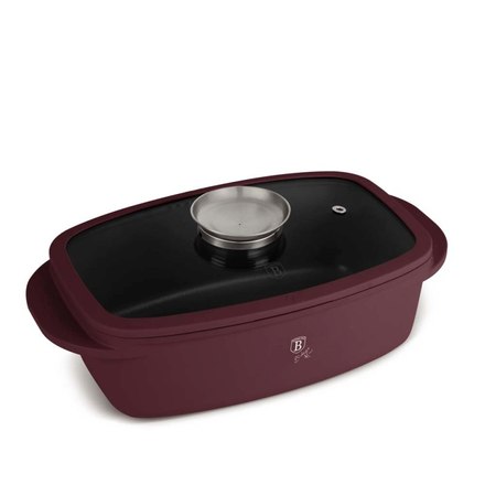 Pekáč s titanovým povrchem a aroma poklicí Berlingerhaus BH-8776 Leonardo Collection (1)