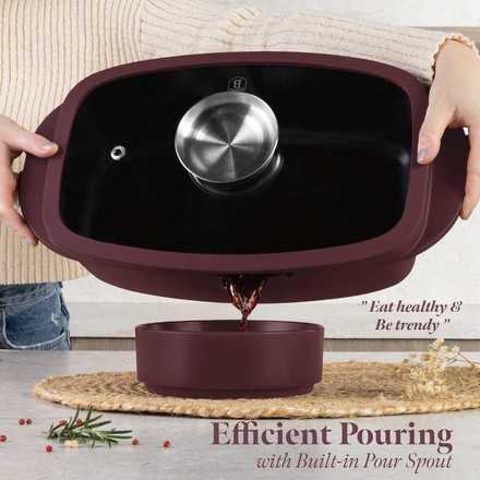 Pekáč s titanovým povrchem a aroma poklicí Berlingerhaus BH-8776 Leonardo Collection (5)