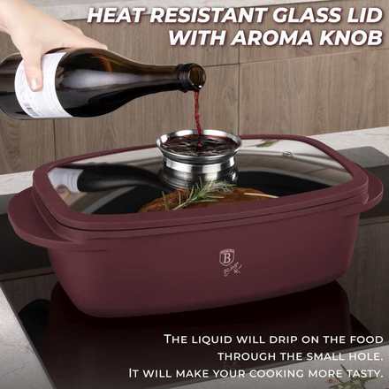 Pekáč s titanovým povrchem a aroma poklicí Berlingerhaus BH-8776 Leonardo Collection (8)