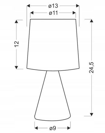 Stolní lampa Candellux (14-34571) SATTI, E14, keramická, béžová (2)