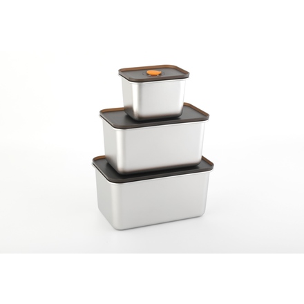 Dóza na potraviny sada Solingen CS-101602 Dóza na potraviny sada 3 ks s víkem 550, 1500, 2100 ml (1)