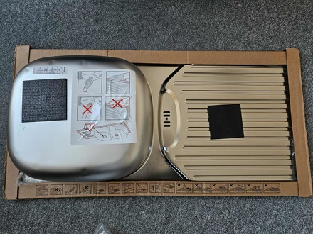 Nerezový kuchyňský dřez Pyramis CA1 Ø60 100120401 (BAZAR) (4)