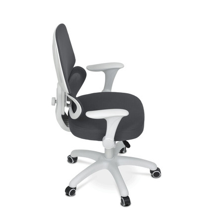 Dětská kandcelářská židle Autronic Dětská židle, výškově nastavitelná, šedá síťovina, KA-K1063 GREY (7)