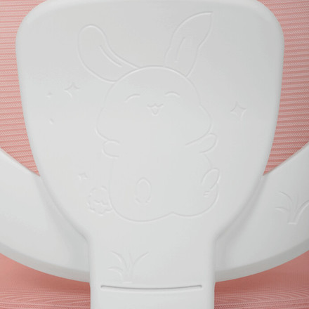 Dětská kandcelářská židle Autronic Dětská židle, výškově nastavitelná, růžová síťovina, KA-K1062 PINK (13)