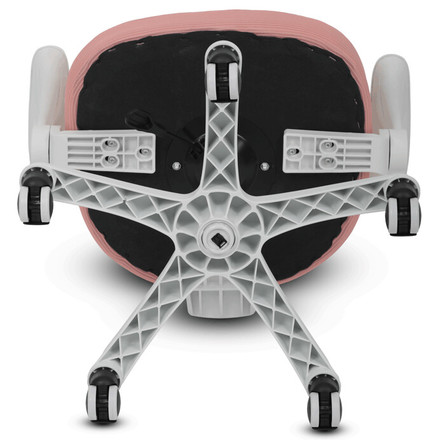 Dětská kandcelářská židle Autronic Dětská židle, výškově nastavitelná, růžová síťovina, KA-K1062 PINK (14)