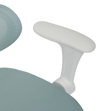 Dětská kandcelářská židle Autronic Dětská židle, výškově nastavitelná, zelená síťovina, KA-K1063 GRN (10)