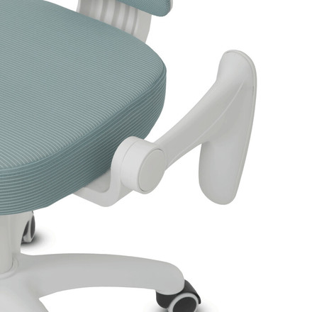 Dětská kandcelářská židle Autronic Dětská židle, výškově nastavitelná, zelená síťovina, KA-K1063 GRN (11)