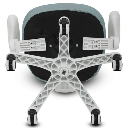 Dětská kandcelářská židle Autronic Dětská židle, výškově nastavitelná, zelená síťovina, KA-K1063 GRN (14)