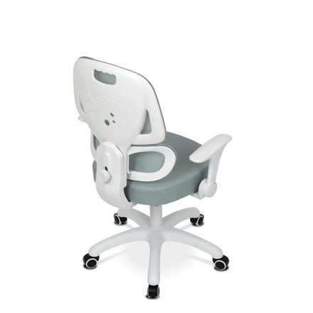 Dětská kandcelářská židle Autronic Dětská židle, výškově nastavitelná, zelená síťovina, KA-K1063 GRN (6)