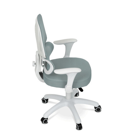 Dětská kandcelářská židle Autronic Dětská židle, výškově nastavitelná, zelená síťovina, KA-K1063 GRN (7)