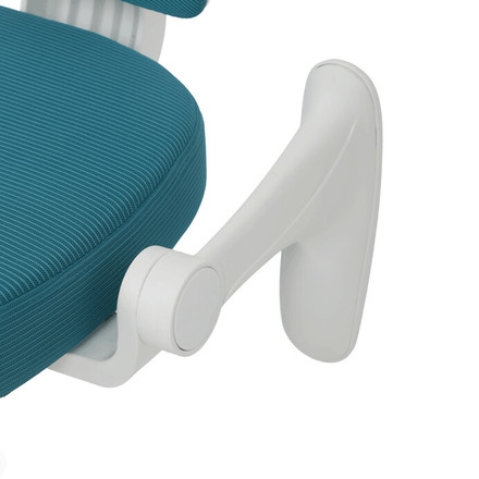 Dětská kandcelářská židle Autronic Dětská židle, výškově nastavitelná, modrá síťovina, KA-K1063 BLUE (11)