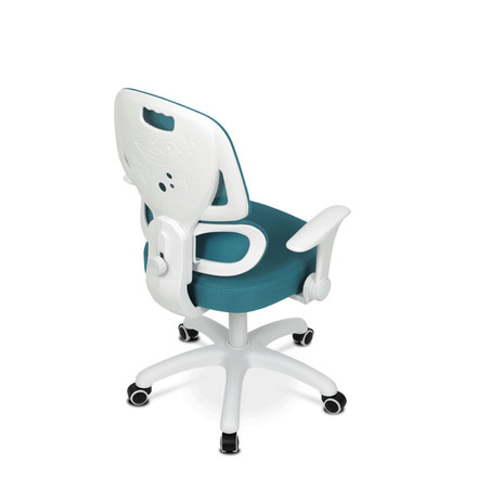 Dětská kandcelářská židle Autronic Dětská židle, výškově nastavitelná, modrá síťovina, KA-K1063 BLUE (6)