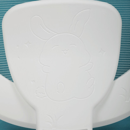 Dětská kandcelářská židle Autronic Dětská židle, výškově nastavitelná, modrá síťovina, KA-K1062 BLUE (12)