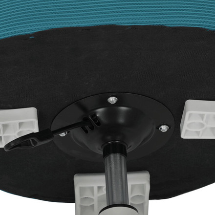 Dětská kandcelářská židle Autronic Dětská židle, výškově nastavitelná, modrá síťovina, KA-K1062 BLUE (13)