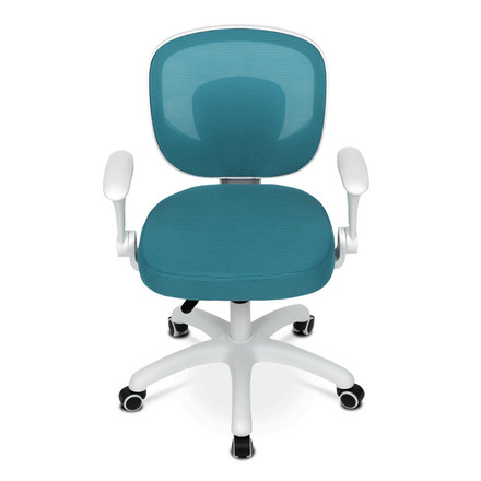 Dětská kandcelářská židle Autronic Dětská židle, výškově nastavitelná, modrá síťovina, KA-K1062 BLUE (5)