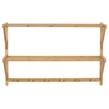 Věšák Autronic Věšák, bambus, přírodní, DR-B005 NAT (1)