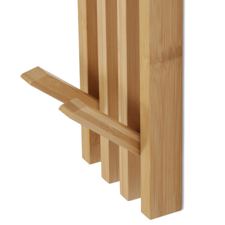 Věšák Autronic Věšák, bambus, přírodní, DR-B025 NAT (4)