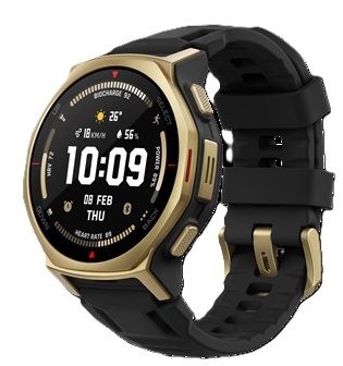 Chytré hodinky Amazfit T-Rex 3 Pro 44mm Black Gold (2)