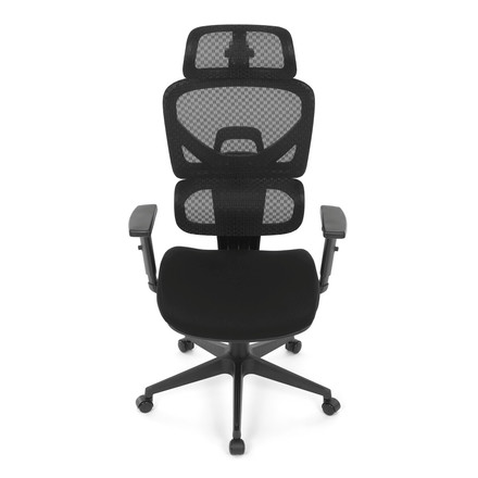 Kancelářská židle Autronic Kancelářská židle, houpací mechanismus, černá látka, KA-Q8203 BK (5)