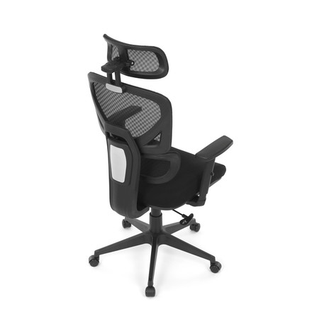 Kancelářská židle Autronic Kancelářská židle, houpací mechanismus, černá látka, KA-Q8203 BK (6)