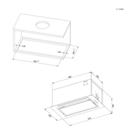 Vestavný odsavač par Haier HAPY52ES6BEE (3)
