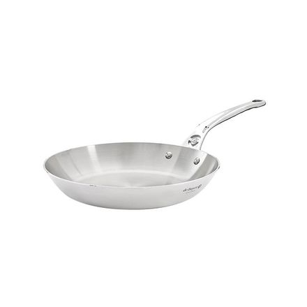 Pánev s nepřilnavým povrchem de Buyer 3724.32 AFFINITY, nerez, nedeformovatelná, rukojeť z nerezové oceli, průměr 32 cm, výška 5 cm, váha 1,71 kg