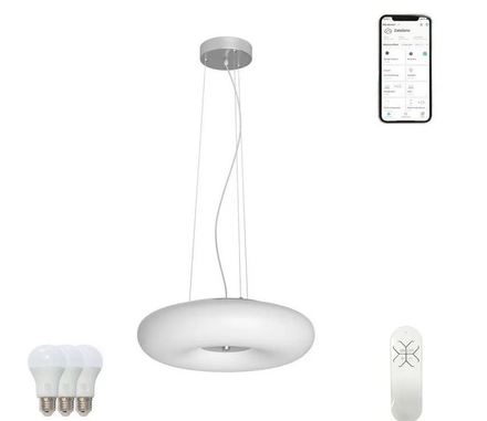 Závěsné svítidlo Immax NEO FUENTE 07059V, sklo 40cm 3xE27 (1)