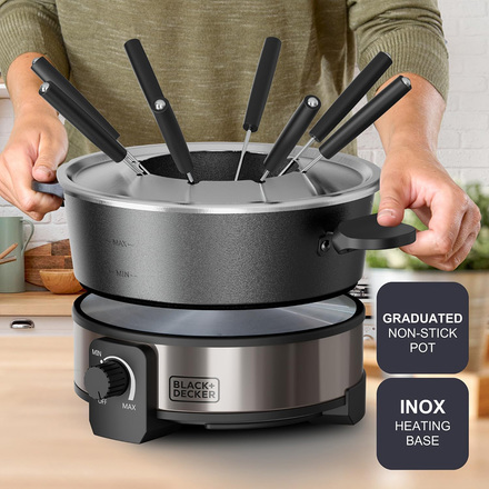 Fondue set Black+Decker BXFC1000E (2)