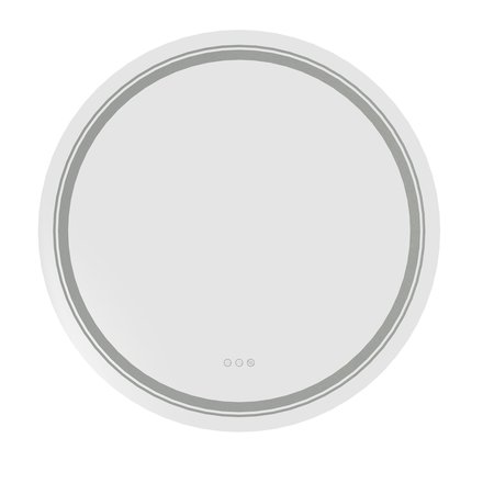 Nástěnné zrcadlo Halmar DOVER 80 zrcadlo [nástěnné koupelnové, stříbrný (1p=1szt)