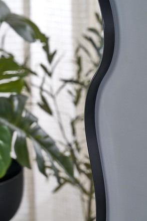 Zrcadlo Halmar ESSENT zrcadlo [nástěnné, černý (1p=1szt) (6)