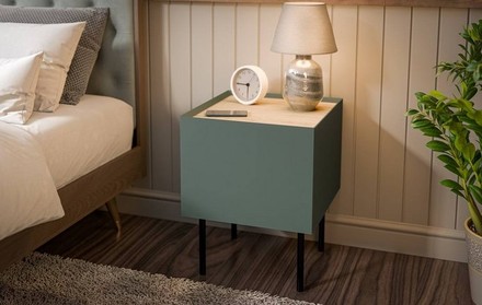 Noční stolek Halmar FELLINI noční stolek olivová ( 2 szt.= 1 p. ) (2)