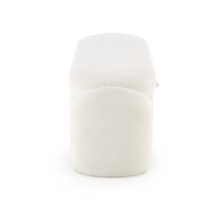 Taburet s úložným prostorem Halmar FICARIA taburet s úložným prostorem krémový (4)