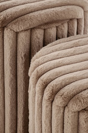 Sestava taburetů Halmar FIDO sestava taburetů, cappuccino zlatý (1p=1kpl) (6)