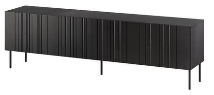 Televizní stolek Halmar ISLA RTV 200 černý mat ( 1 szt.=2 p. )