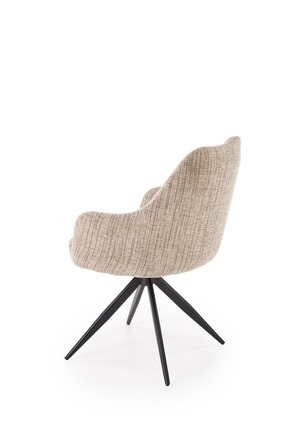 Moderní jídelní židle Halmar K564 židle béžová (1p=1szt) (3)