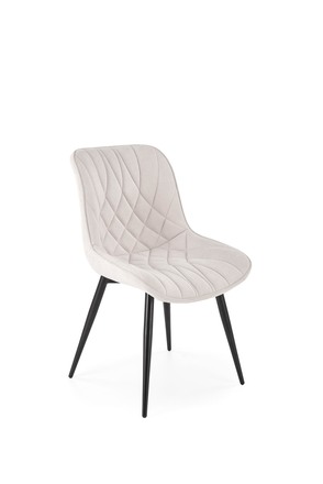 Moderní jídelní židle Halmar K567 židle béžová (1p=4szt) (2)