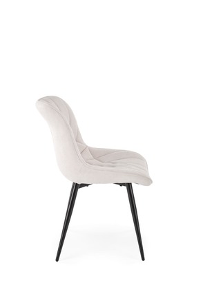 Moderní jídelní židle Halmar K567 židle béžová (1p=4szt) (3)