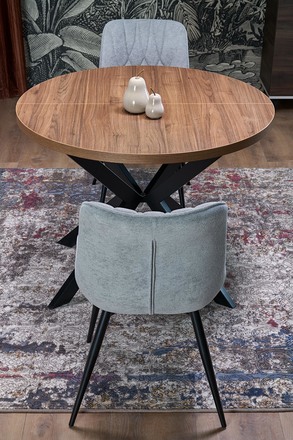 Moderní jídelní židle Halmar K567 židle popelavá (1p=4szt) (14)