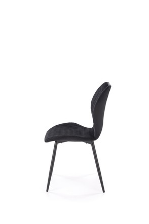 Moderní jídelní židle Halmar K569 židle černá (1p=4 szt) (3)