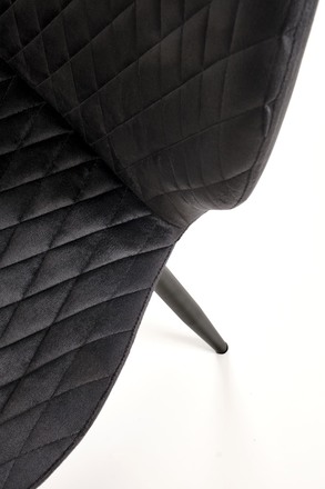 Moderní jídelní židle Halmar K569 židle černá (1p=4 szt) (6)