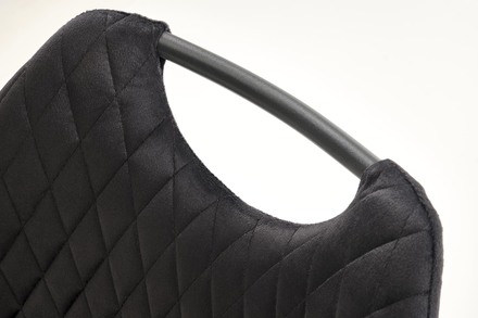 Moderní jídelní židle Halmar K569 židle černá (1p=4 szt) (7)