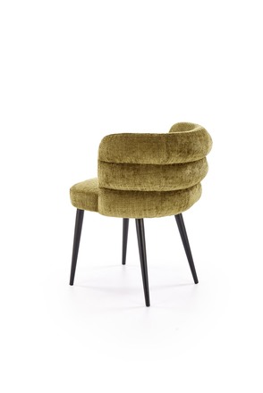 Moderní jídelní židle Halmar K575 židle olivová (9)