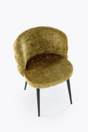 Moderní jídelní židle Halmar K575 židle olivová (1p=2szt) (5)