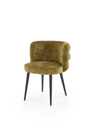 Moderní jídelní židle Halmar K575 židle olivová (1)
