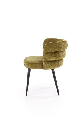 Moderní jídelní židle Halmar K575 židle olivová (7)