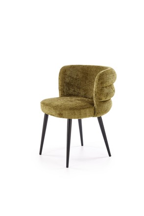 Moderní jídelní židle Halmar K575 židle olivová (8)