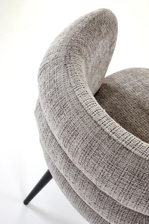 Moderní jídelní židle Halmar K575 židle popelavá (1p=2szt) (6)